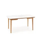 FOLDING TABLE BARRET, TABLE TOP - MATTE WHITE, LEGS - LEFKAS OAK order